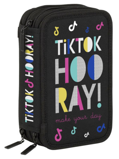Picture of TIK TOK HOORAY PENCIL CASE FILLED